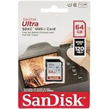 Sandisk Ultra 64Gb Sd Kart 120Mbs