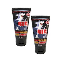 Big Shark Power Creams Erkeklere Sertleştirme Etkisi Kremi 50 Ml X 2 Adet