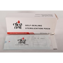 Ellea Steril Zarf Poşeti Kraft Zarf 200'lü 90x230mm Orta Boy