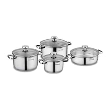 Korkmaz Aqua 8 Parça Tencere Seti