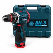 Bn-5 Profesyonel Kömürsüz Şarjlı Matkap Vidalama Tork Ayarlı Çantalı Model