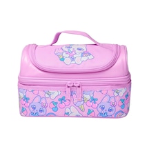 Smiggle Bright Eyes Çift Katlı Beslenme Çantası Pembe 457459 Çok Renkli