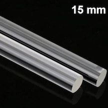 Pleksi Çubuk Akrilik Şeffaf Pleksiglass 15 Mm 553157134