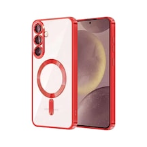 Galaxy S25 Fe Kross Magneticsafe Kapak - Kırmızı