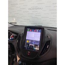 Ford Courıer Tesla Uyumlu Androıd Multimedya Gerçek 2/32 Kablosuz Carplay Geri Görüş Kameralı 10"