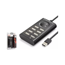 Hadron Hdx7052 Usb Hub 8 Port Çoklayıcı 1 Metre Kablo Uzunluğu - Siyah - 1 Adet