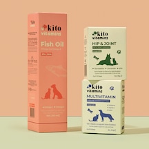 Kito Fish Oil 200 ML + Kito Hip & Joint 30 G + Kito Multivitamin 30 G