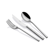 Salvinelli Mod 250 87 Parça Paslanmaz Çelik Çatal Bıçak Takımı Gümüş