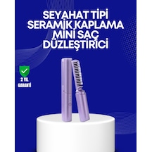 Usb Şarjlı Kablosuz Saç Düzleştirici Hızlı Ve Pratik Çok Renkli