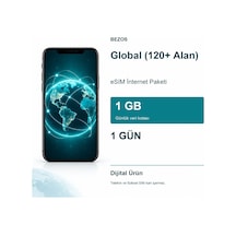 Global 120+ Alan Esım İnternet Paketi Günlük 1 Gb 1 Gün