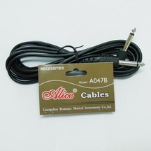 Alice A-047b Gitar Pedal Ara Kablosu Düşük Gürültü Seviyesi L T