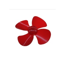 Plastik Pervane 100 MM Kırmızı
