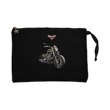 Victory Gunner Siyah Clutch Astarlı Cüzdan / El Çantası Siyah