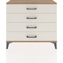 Arges Şifonyer 4 Çekmeceli 88x30x80 Çam-aytaşı Çam