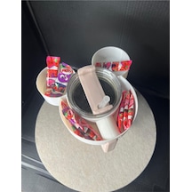 Quencher 1.18l Uyumlu Mickey Mouse Model Atıştırmalık Kapak Beyaz