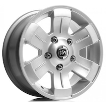 Mercedes Sprinter Uyumlu Jant Km1025 7x15 5x130 Et-48 84.1 Silver 4 Adet