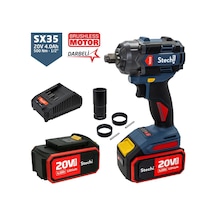Stechend SX35-2x4.0 Darbeli Somun Sıkma 1/2" 500Nm 20v 4.0Ah