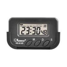 Kenko Kk613D Dijital Saat Küçük Masa Araba Saati Kronometre