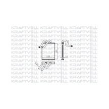 Kalorıfer Radyatoru Kıa Sorento 2,5 2003 195x165x18 Kraftvoll 08050309