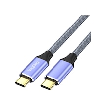 VegGieg V-H921 USB 3.1 Type-C PD 100W 5A 10 Gbps 4K 6 Hz Çok Fonksiyonlu Kablo 2 M