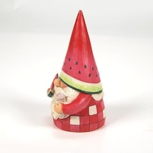 Jim Shore Heartwood You're One İn A Melon Karpuz Cüce Figürin- Reçine El Boyalı Dekoratif Figürler Ev Dekoru Heykel Raf Heykeli Ofis Koleksiyonu Hediye, 11,5 Cm