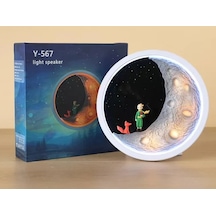 Küçük Prens Kablosuz Bluetooth Hoparlör Başucu Dekorasyon Lamba