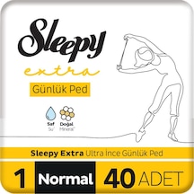 Sleepy Extra Ultra İnce Günlük Ped Normal Ped 40 Adet