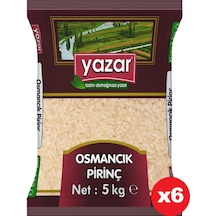Yazar Osmancık Yerli Pirinç 6 x 5 KG