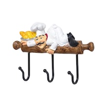 Suntek Şef Duvar Kanca Kabine Dekor Mutfak Kancası Portmanto Havlu Tuşları Çanta Çok Renkli