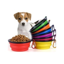 Katlanabilir Silikon Köpek Mama ve Su Kabı 350 ML