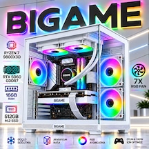 Bigame XYRON V1 R7-9800X3D 16 GB 512 GB M2 SSD RTX5060 Free Dos Masaüstü Oyuncu Bilgisayarı