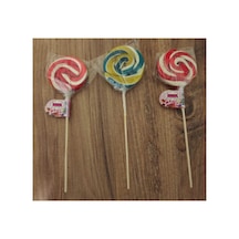 Sosyete Şekeri Düz Renk 100 Adet 30 Gram Okul- Tatil- Kermes Çocuk Şeker