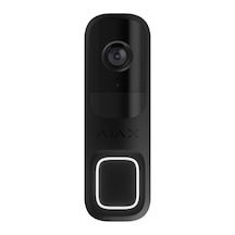 Doorbell 4mp 6 Metre Ir Led Çift Yönlü Konuşma Onvıf Wıfı Görüntülü Kapı Zili Siyah