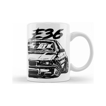 E36 Dirty Style Kupa Bardak Porselen Karışık