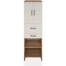Hyperion Dolap 4 Raflı 2 Çekmeceli 2 Kapaklı 60x44x195 Çam-aytaşı Atlas Çam