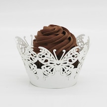 Suntek 50xbutterfly Desen Cupcake Sarmalayıcıları Oymak