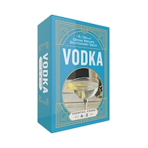 Vodka Cocktail Cards A Z: The Ultimate Drink Recipe Dictionary Deck
