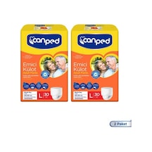 Canped Emici Külot Büyük Boy Large 30 Adet X 2 Adett PKT.CANPED.110 L Canped Emici Külot Büyük Boy Large 30 Adet X 2 Adett PKT.CANPED.110 L