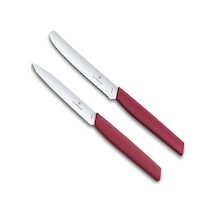 Victorinox 6.9096.2l4 Swiss Modern Yeşil 2li Bıçak Seti 2022 Limitli Üretim Diğer