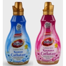 Vatan Komşu Çatlatan + Kaynana Çatlatan Yumuşatıcı 60 Yıkama 2 x 1440 ML