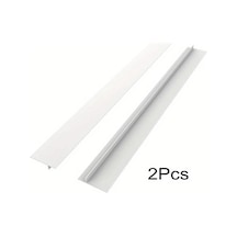 Xuweiwei Isıya Dayanıklı 2 Parça Beyaz Silikon Ocak Aralık Kapağı