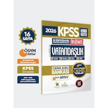 2026 Fullönlisans Kpss Vatandaşlık Kara Kutu ÖSYM Çıkmış Soru Bankası Son 15 Yıl (Sadece Ön Lisans)