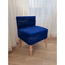 Ultra Lüks Ahşap Ayak Alda Lokum Puf Laci