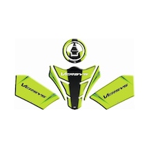 Kawasaki Versys 650 Uyumlu Tank Pad Set 001 Standart