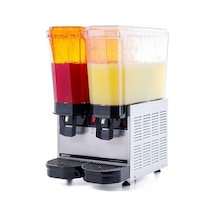Samıxır Klasik Twin Fıskiyeli Soğuk İçecek Dispenseri Inox