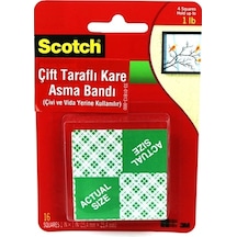 3M 111 Scotch Çift Taraflı Köpük Bant Kare