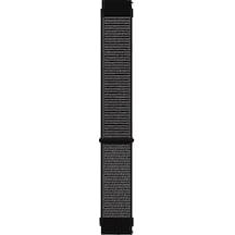 Microsonic Xiaomi Watch 2 Hasırlı Kordon Woven Sport Loop Siyah