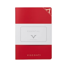 Visconti Essential Kırmızı Medium Boy Not Defteri Kq02-red