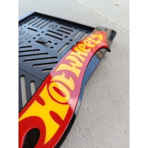 Hotwheels Motor Plakalık Motorsiklet Plakalık Lazer Kesim Plakalık İsimli Plakalık