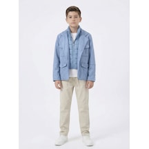 Xo Kids Erkek Çocuk 3lü Alt Üst Takım 11-14 Yaş 14205 Mavi